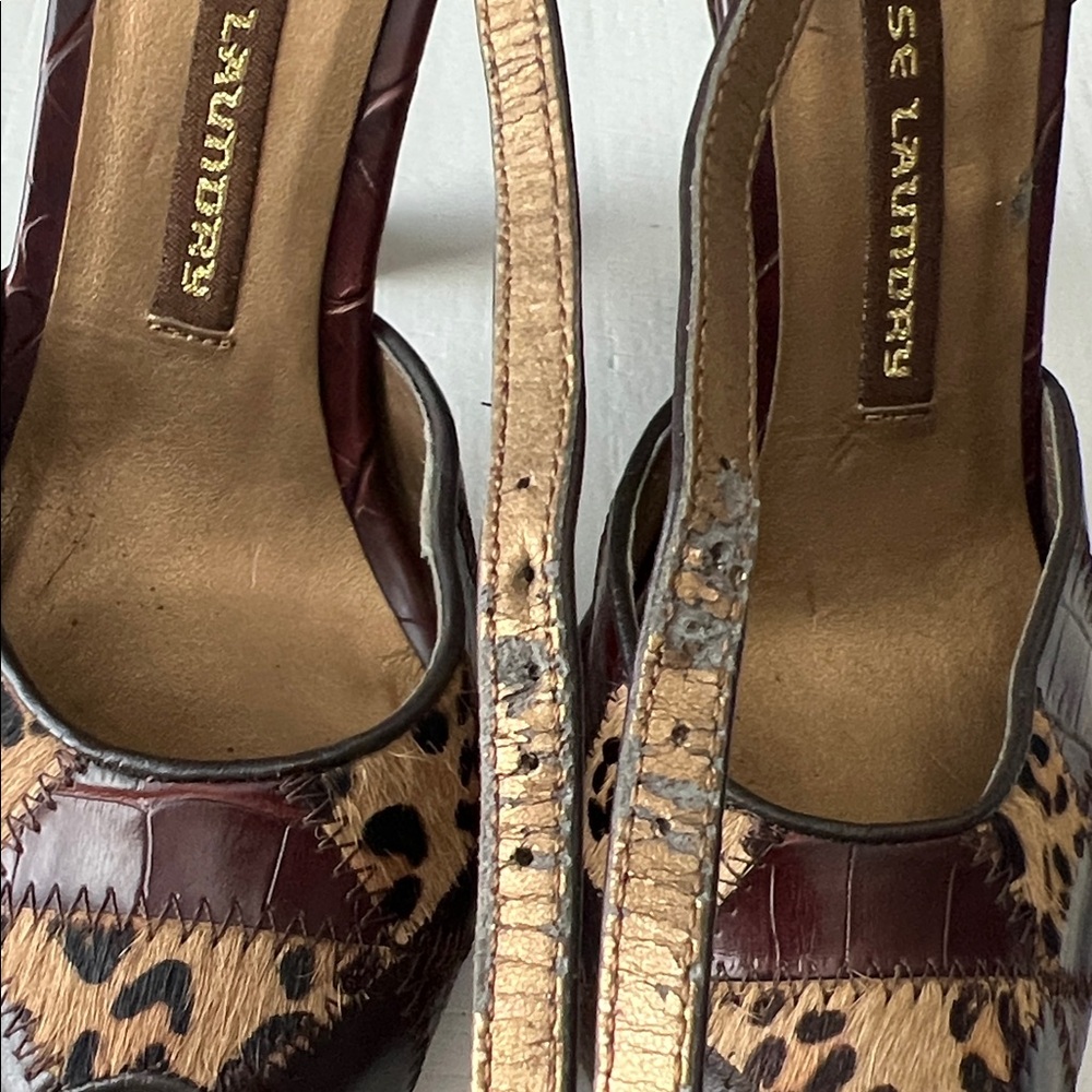 Chinese Laundry Leopard Patchwork Heels - image 16
